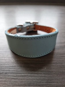 Italian Greyhound collar 10-12 Inch soft leather SECONDS / SAMPLE SIG 22 - Picture 1 of 8