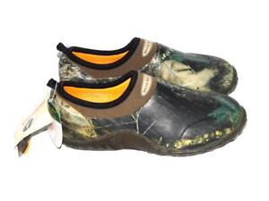 Muck Boots 8 8.5 Women NWT Mossy Oak Camo Rain Shoes Waterproof Camp Garden NEW