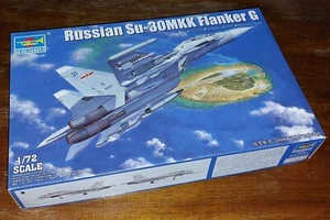 TRUMPETER 01659 Russian Su-30 MKK Flanker G - kit 1/72 NUOVO SIGILLATO - Foto 1 di 5