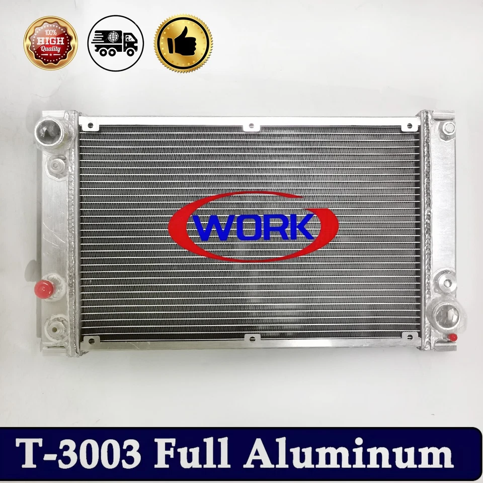 Radiador de aluminio de 2 filas para 1983-1988 1984 1985 PORSCHE 944 2,5 L 2,7 L AT & MT Foto 1 de 4