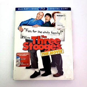 The Three Stooges The Movie Fun Comedy Blu-Ray + DVD Movie - Picture 1 of 5