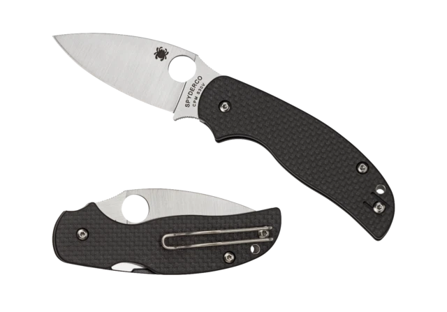 Spyderco Sage 5 Compression Lock Folding Blade Knife - C123CFPCL
