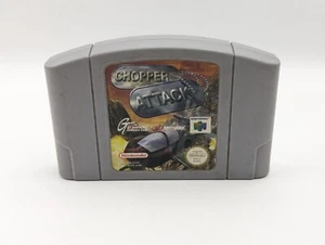 Chopper Attack Nintendo 64 N64 Game Cartridge PAL - Picture 1 of 4