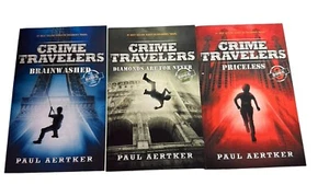 3 Paul Aertker Crime Travelers 1-3 Brainwashed Priceless Diamonds Are For Never - Bild 1 von 11