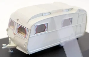Caravana modelo Oxford diecast escala 1/76 76CC001 - Carlight Continental - gris - Imagen 1 de 6
