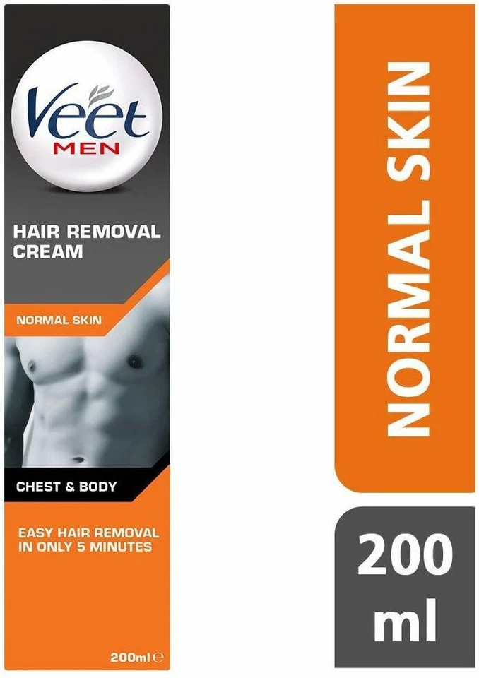 Crema depilatoria Veet para hombre piel normal 200 ml Foto 1 de 1