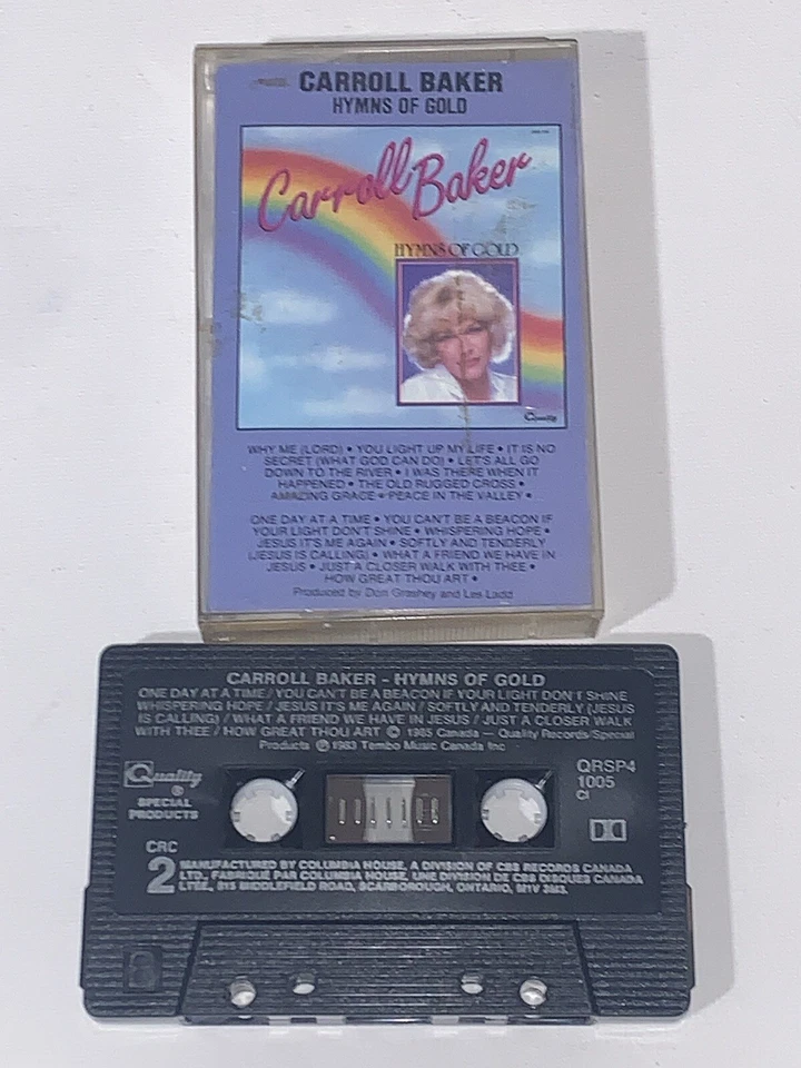 Carol Baker - Hymns Of Gold ̼ (кассетная лента)  - Изображение 1 из 1