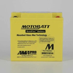 MotoBatt BATTERIA MB51814 PRECARICATA 12V 20Ah BMW R 1150 GS K 1200 C LT R1100GS - Imagen 1 de 1