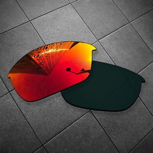 RAWD POLARISIERTE Ersatzgläser für Oakley Half Jacket 2.0 OO9144 orange rot - Bild 1 von 5