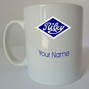 Taza Personalizada Logotipo Riley Regalo Regalo Cumpleaños Navidad Día del Padre - Imagen 1 de 2