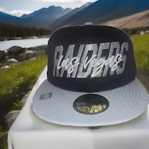 LV LAS VEGAS RAIDERS Mütze Oakland New Era 59Fifty On Field Draft Fitted 7 1/2 Cap - Bild 1 von 4