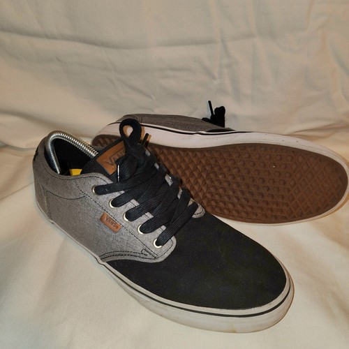 Vans Ortholite 500714 Nero Grigio Antracite Taglia 13 Ottime Condizioni