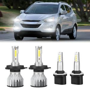 Combo faros antiniebla LED para Hyundai Tucson 2010-2013 bombillas 6500K blanco - Imagen 1 de 17