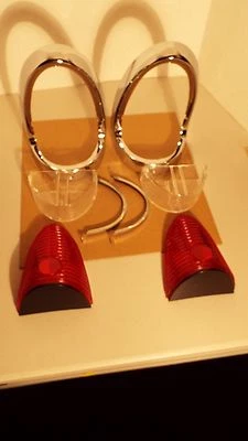  Kit de luz trasera Chevrolet 1955 Taillite, 2 biseles 4 lentes guía, Bel Air, 210.150 Foto 1 de 3