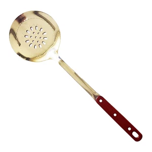 Cuchara de espuma con mango de madera cuchara larga cuchara de espuma para Kazan Utschak Plow 38 cm - Imagen 1 de 2
