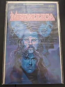 Metallica #1 Celebrity Comics 1992 - 1st Print OG Owner NVR Opened Bag/Board - Picture 1 of 2