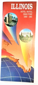 ILLINOIS Hotel Motel Directory 1990-1991 Booklet Metro Chicago Central Northern - Bild 1 von 4