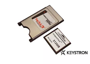 Adaptador ATA PC PCMCIA PC Compactflash de 512 MB para máquinas de bordar Janome - Imagen 1 de 1