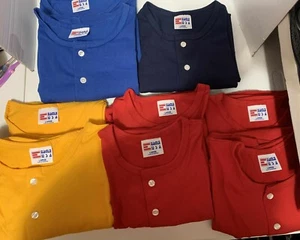 LOT OF 9 EAGLE U S A LARGE T SHIRT 50% COTTON 50% POLYESTER - Picture 1 of 9