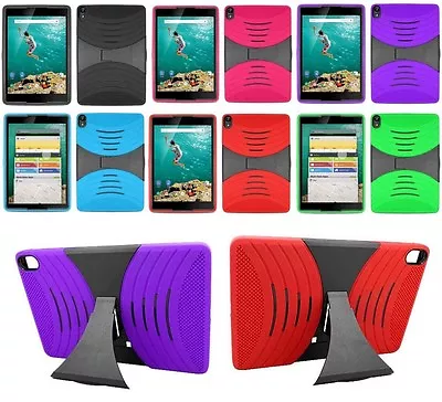 For Google Nexus 9 Tablet Armor Rugged Shield Protective Hard Soft Cover Case - Image 1 of 2