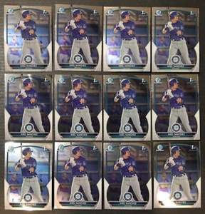 AXEL SANCHEZ 2023 1st Bowman Chrome Prospects #BCP-73 (12x) RC Mariners - Picture 1 of 3