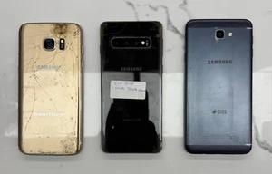 3 PHONES FOR PARTS GALAXY S7 EDGE - GALAXY S10 - GALAXY J7 PRIME - Afbeelding 1 van 4