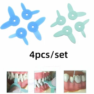 4x Strisce Fleximetriche Interprossimali Dentali Gap Righello Misurazione Occlusione Morso - Foto 1 di 10