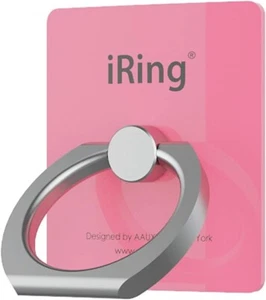 iRing Original, Phone Ring Holder, Phone Grip Stand, iPhone + Mount (Pink) - Zdjęcie 1 z 9