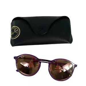Gafas de sol Ray Ban LightRay violeta cobre RB 4242 6034/2Y 49 21 140 3N USADAS EN EXCELENTE ESTADO - Imagen 1 de 10