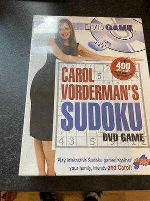 Carol Vordermans Sudoku Dvd Game - NEW & SEALED - Free U.K. Post  - Image 1 of 3