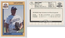 1990 Grand Slam San Antonio Mission Mike James #15