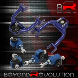 For 1994-2001 Integra DC2 JDM Front Upper Adjustable Control Arm Camber Kit Blue - Picture 1 of 4