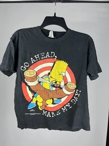The Simpsons 1998 Vintage Bart Simpson T-Shirt Youth Large - Picture 1 of 8