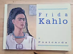 FRIDA KAHLO Postcards Book w/17 Postcards + 1 bonus B&W postcard Art Lovers! - Foto 1 di 11