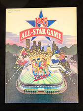 1985 MLB All-Star Game Program  with nmnt Player Insert Cards  Unscored