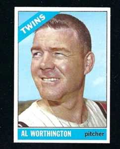 1966 Topps Baseball Card #181 Al Worthington, Minnesota Twins, EX-MT! - Picture 1 of 2