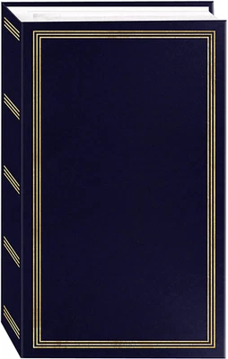 Pioneer Photo Albums STC-504 Navy Blue Photo Album, 504 Pockets 4"X6", 1 Count ( - Image 1 of 4