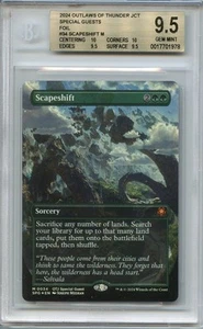 Scapeshift (Borderless) -Foil Gem Mint MTG Special Guests BGS 9.5++ (w/ subs) - Picture 1 of 2