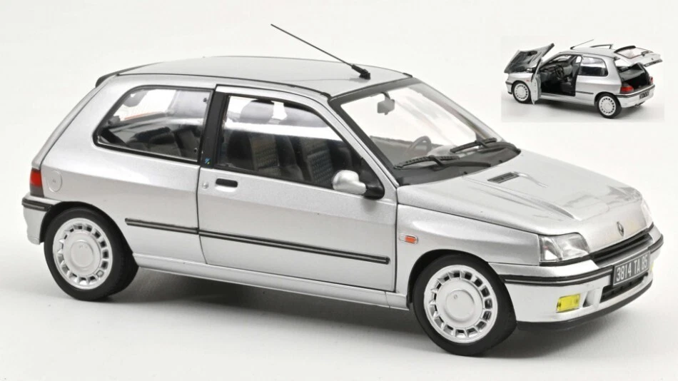 RENAULT CLIO 16s 1992 ICEBERG GREY 1:18 - Immagine 1 di 1