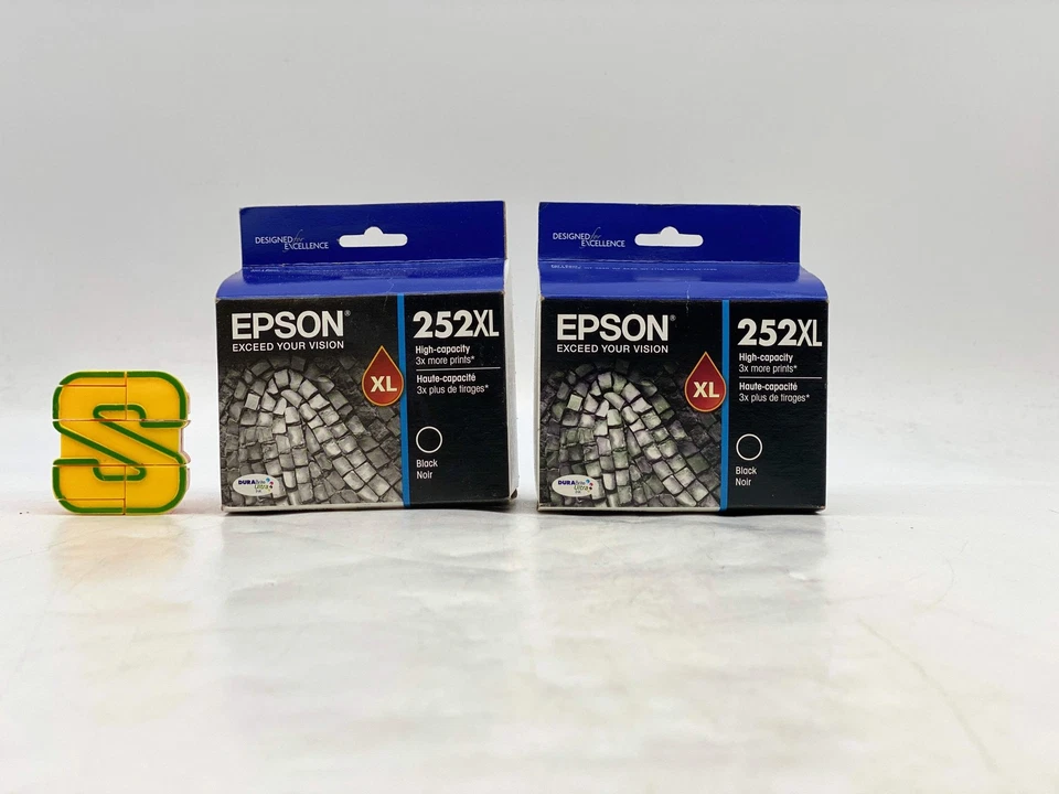 Epson T252XL120 252XL High Capacity Black Ink Cartridge - Black