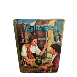 1935 “Kidnapped” By Robert Louis Stevenson Hardback with Dustcover  - Imagen 1 de 14