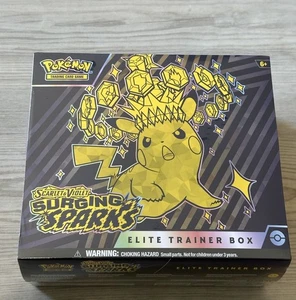 Pokemon Scarlet & Violet: Surging Sparks Elite Trainer Box ETB Sealed - Bild 1 von 3