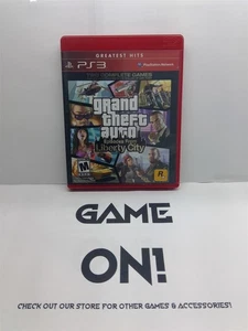 Grand Theft Auto Episodes From Liberty City (PS3, 2010) Clean Tested Working - Picture 1 of 4