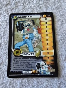 DBZ Dragon Ball Z FOIL Grand Kai 132 CCG Unlimited World Games Saga MP Score - Picture 1 of 5