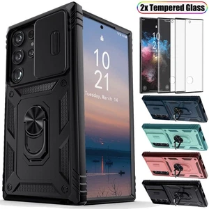 For Samsung Galaxy S22 Ultra S22+ Shockproof Case Stand Cover Screen Protector - Picture 1 of 46