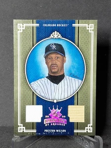 2005 Donruss Diamond Kings - Preston Wilson #85 Bronze Materials /200 (MEM) - Picture 1 of 2