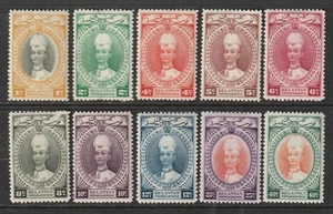 GEOVI  KELANTAN 37 large part set to 40c fresh lmm cat £100+ - Picture 1 of 2