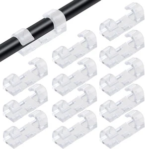 40 Stück Kabelhalter mit Starken Selbstklebend Pads, Kabelklemmen zum Ankleben - Bild 1 von 7