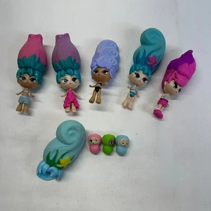 Set of 6 Blume Dolls with 3 Babies with Hair Accessories - Picture 1 of 14