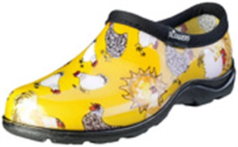 Women's Waterproof Garden Shoe, Chicken Daffodil Yellow, Size 10 - Image 1 of 1